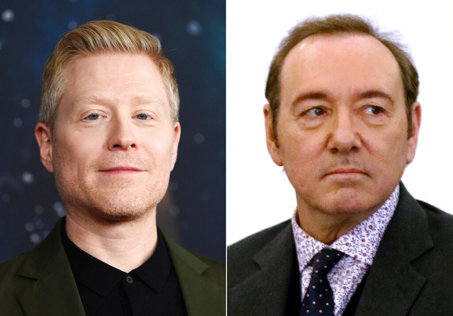 composite of Anthony Rapp and Kevin Spacey close-ups