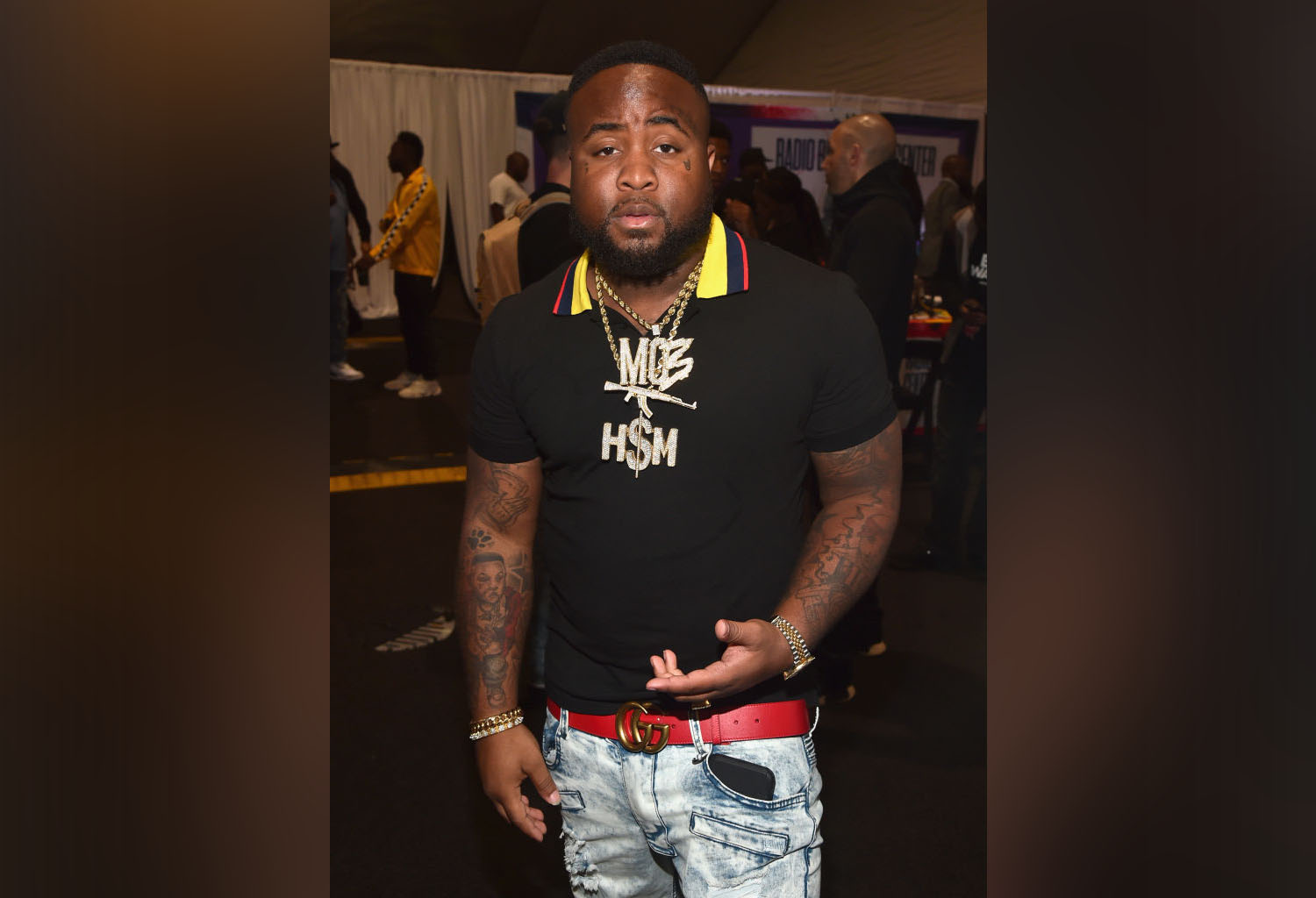 MO3, slain rapper, is pictured.