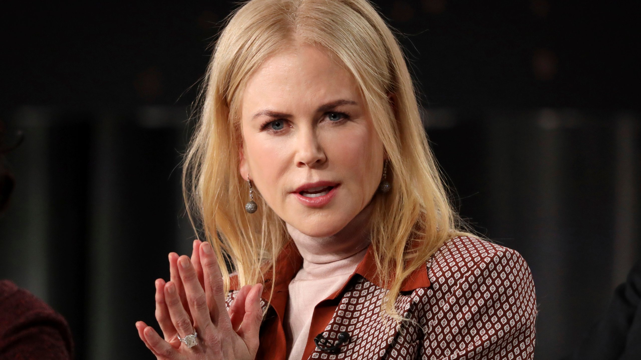 Nicole Kidman speaks onstage