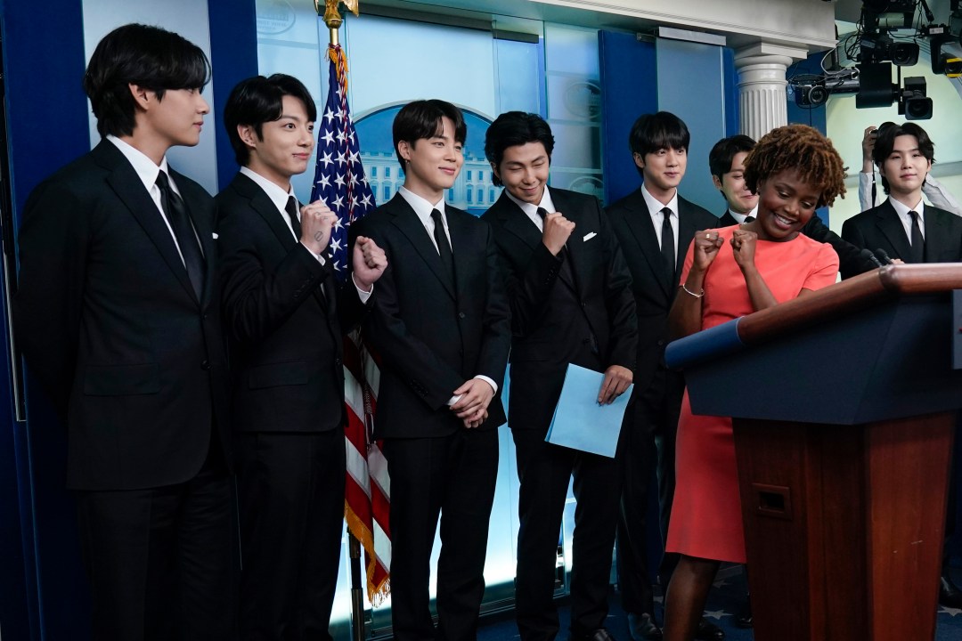 Karine Jean-Pierre, BTS