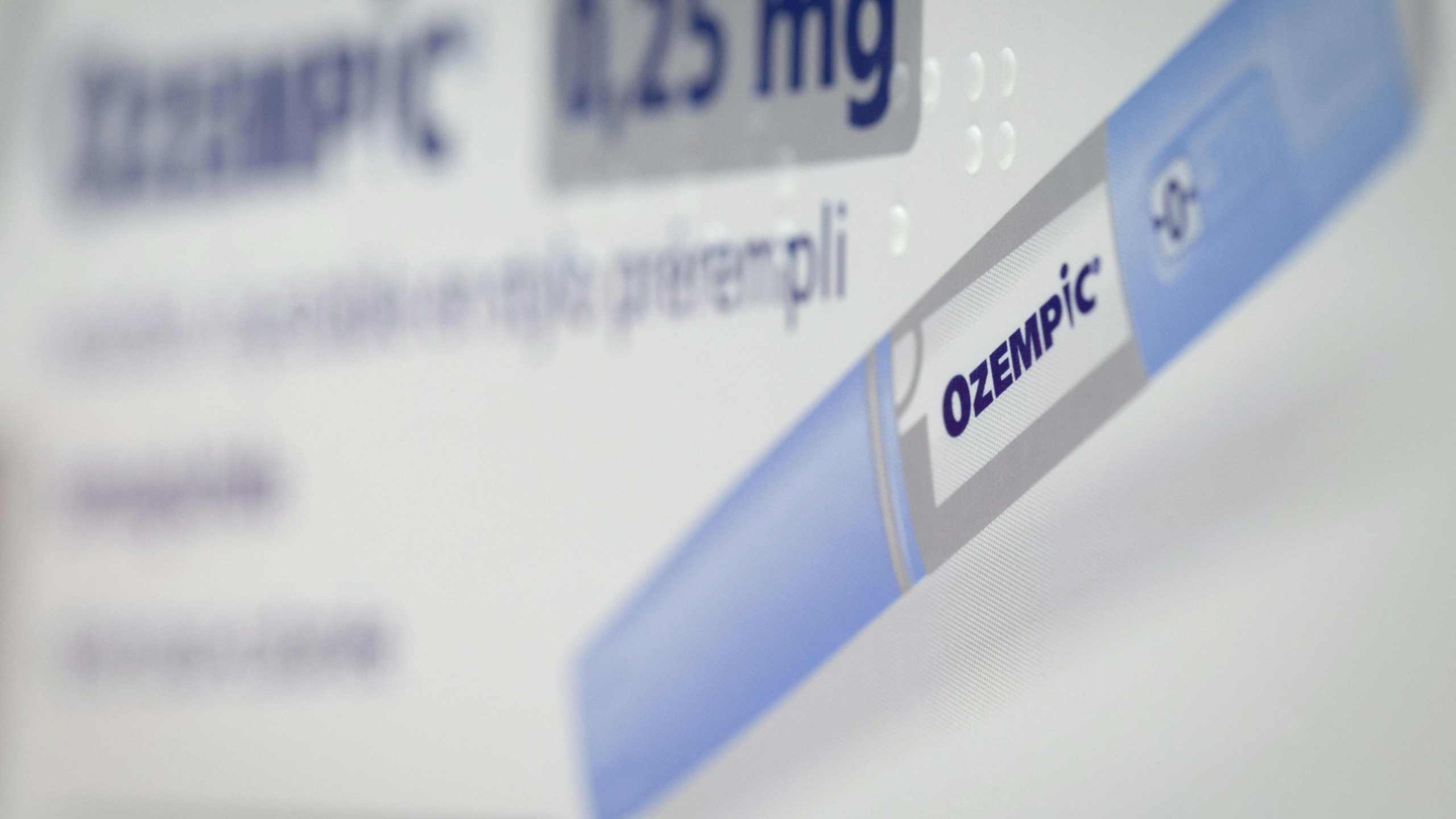 label for anti-diabetic medication "Ozempic"