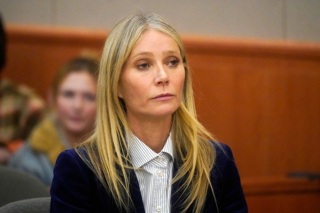 FILE - Gwyneth Paltrow reacts to the verdict in her trial on March 30, 2023, in Park City, Utah. In a judgement published on Saturday, April 29, 2023, the court affirmed the jury's verdict finding Paltrow not at fault for a 2016 collision with Terry Sanderson and said Sanderson would not be required to pay Paltrow's attorney fees and had agreed not to appeal the verdict. (AP Photo/Rick Bowmer, Pool, File)