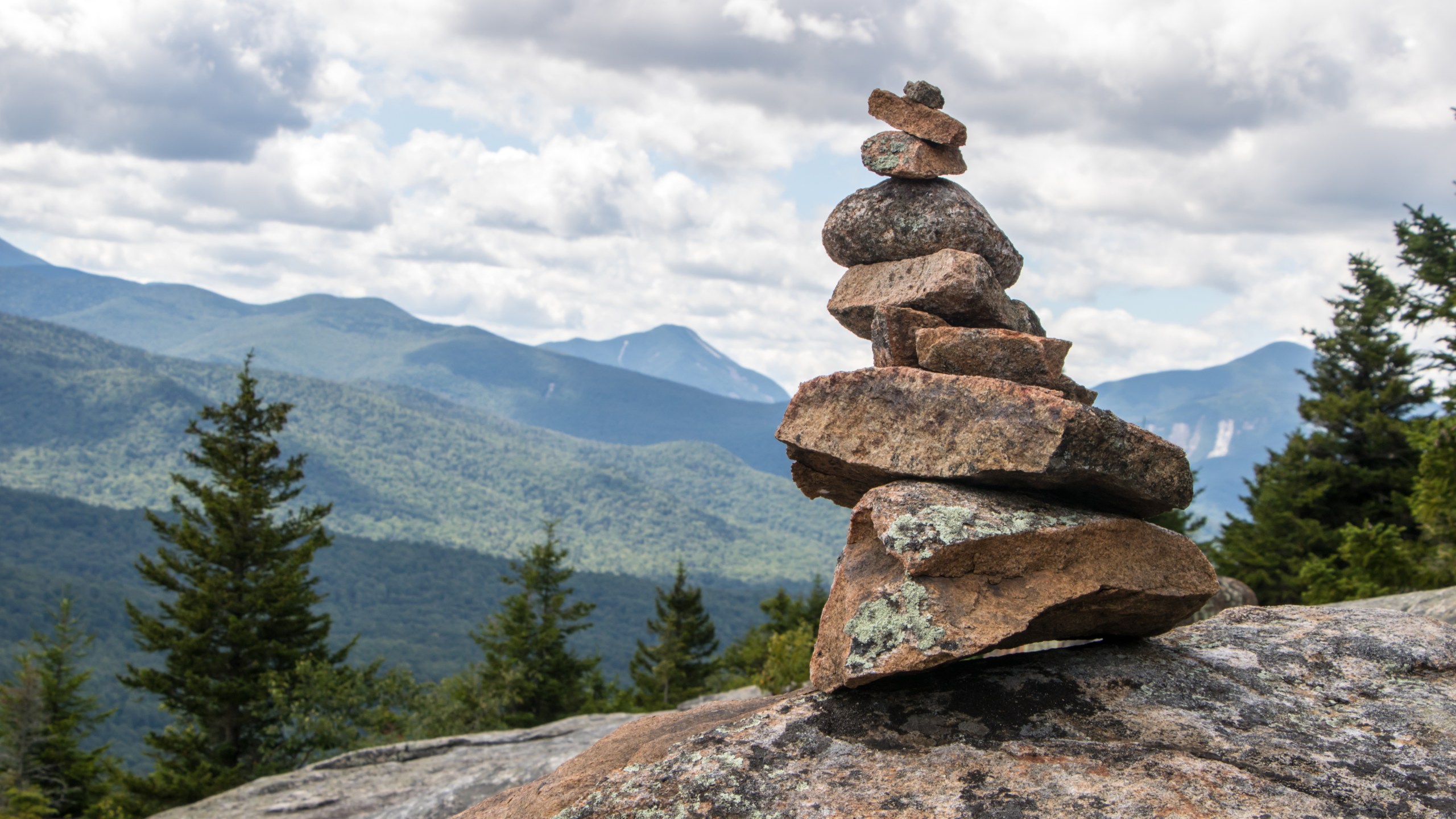 Large pile of stones on Pitchoff Mountain in Keene, NY (Getty)