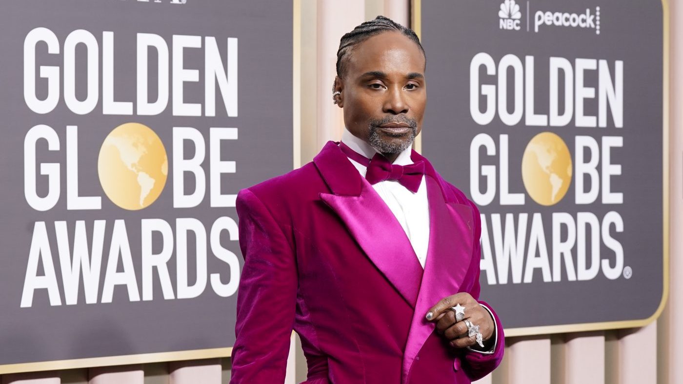 Billy Porter at Golden Globes
