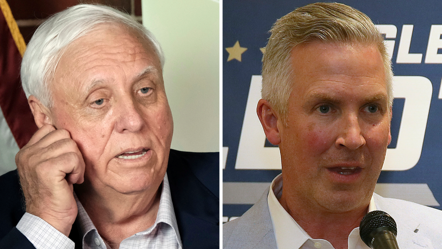 West Virginia Gov. Jim Justice and Glenn Elliott are facing off for the Senate seat in West Virginia.
