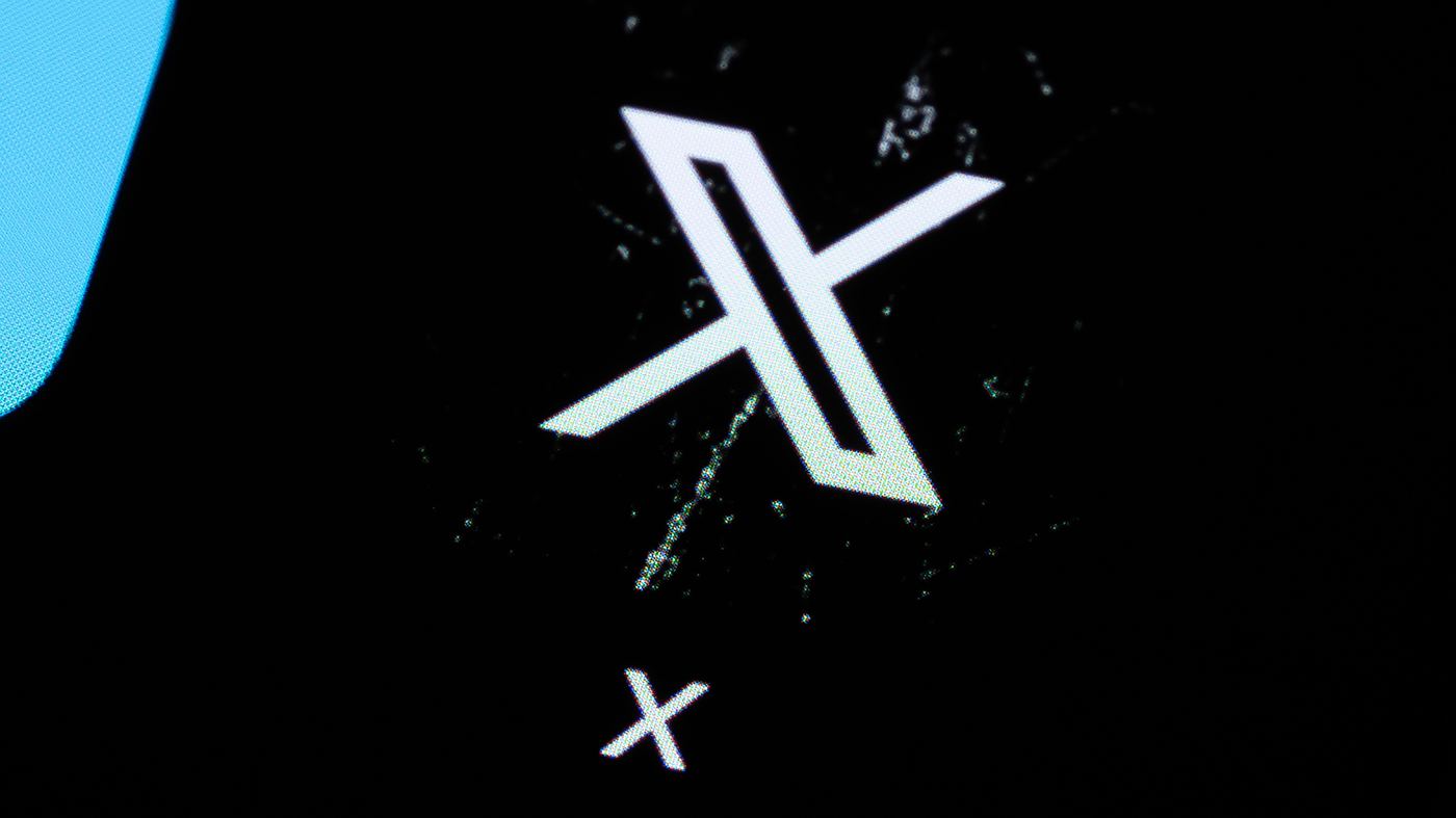 The X application, formerly known as Twitter, can be seen on the display of a smartphone.