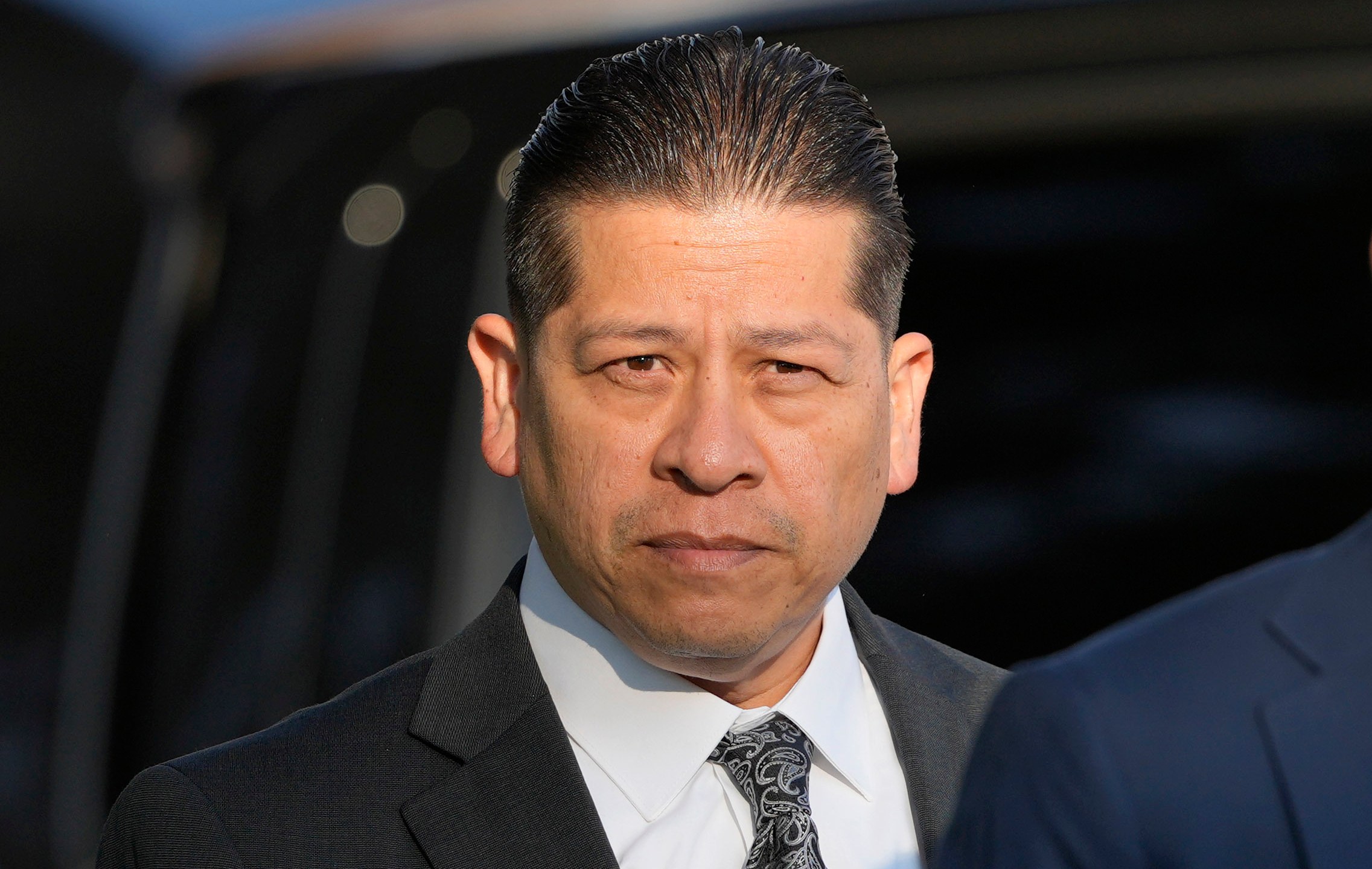 close-up of Adrian Gonzales