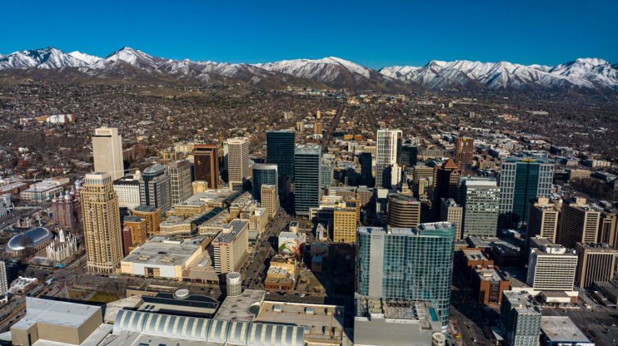 Salt Lake City skyline