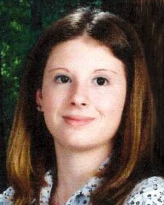 A school photo of a young girl.