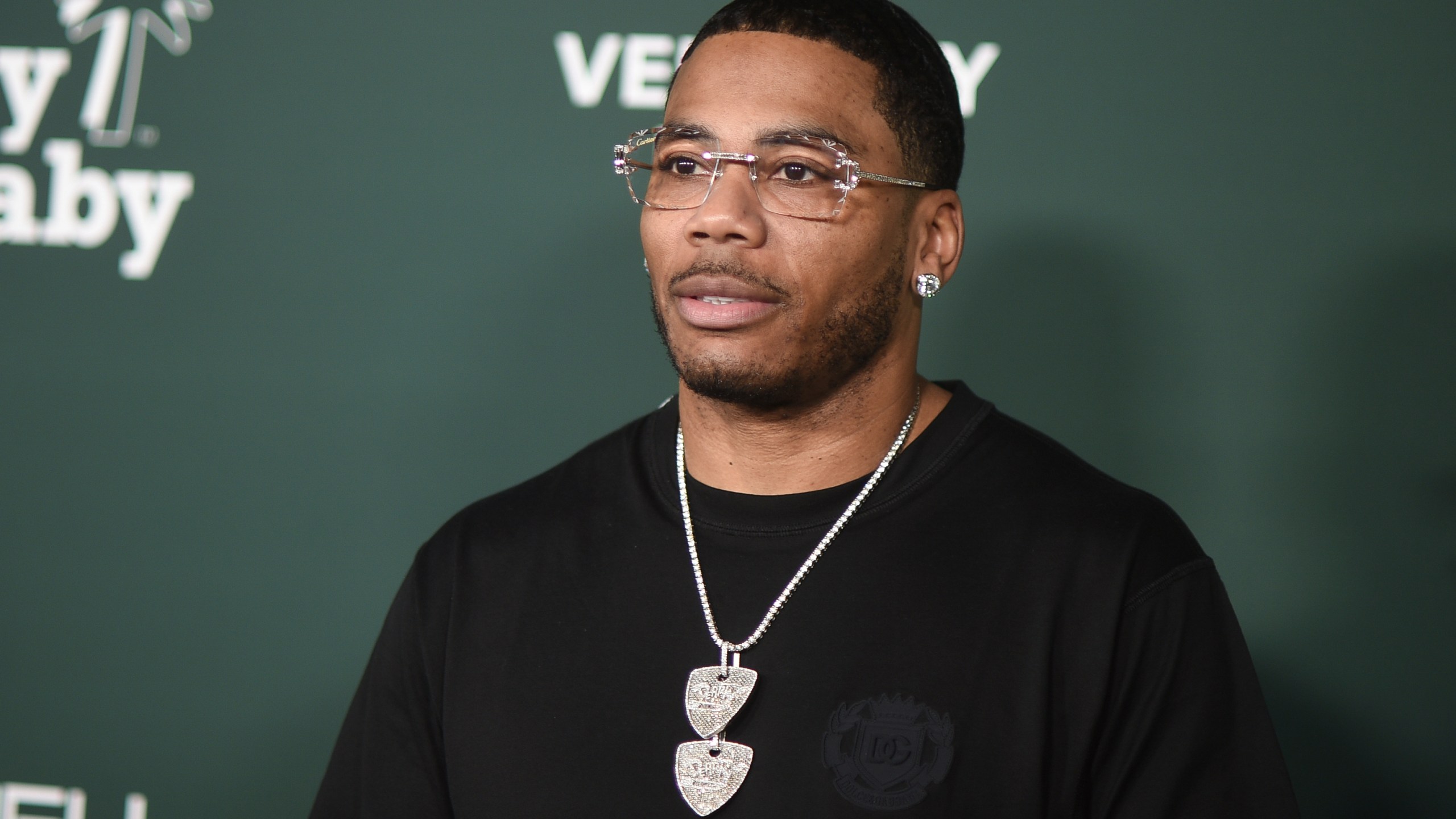 Nelly arrives at the Baby2Baby Gala on Saturday, Nov. 9, 2024, at the Pacific Design Center in West Hollywood, Calif. (Photo by Richard Shotwell/Invision/AP)