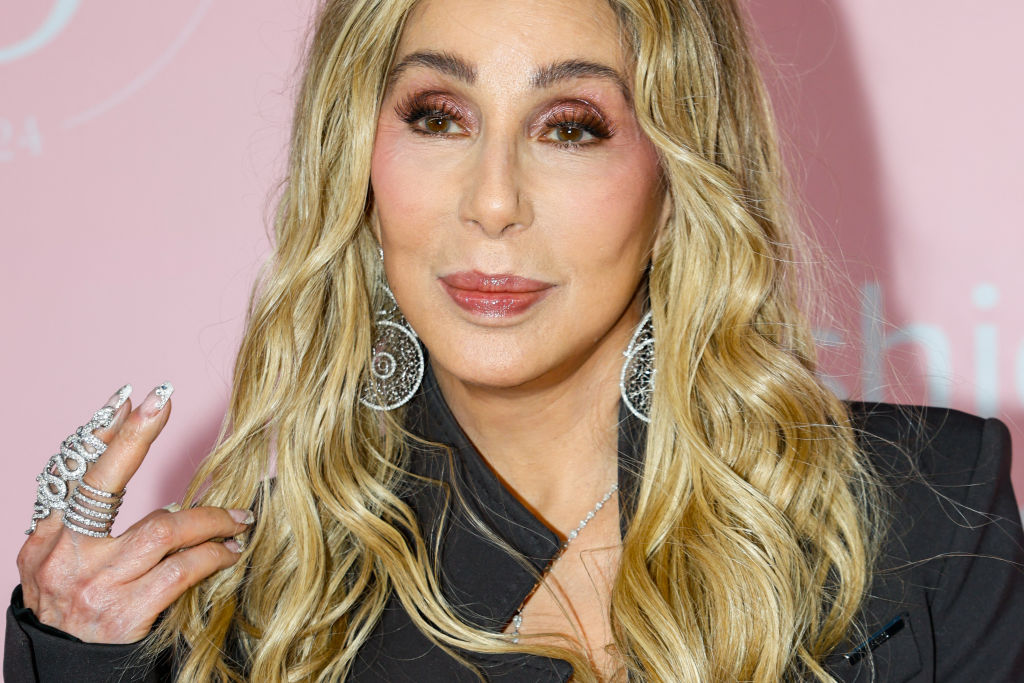 Singer Cher attends Victoria's Secret Fashion Show in 2024.