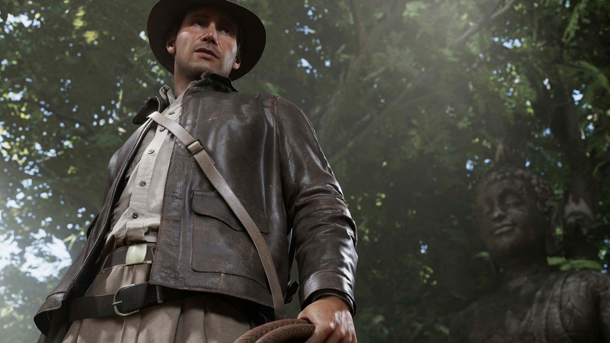 This screenshot released by Bethesda Works shows gameplay from "Indiana Jones and the Great Circle." (Bethesda Softworks via AP)