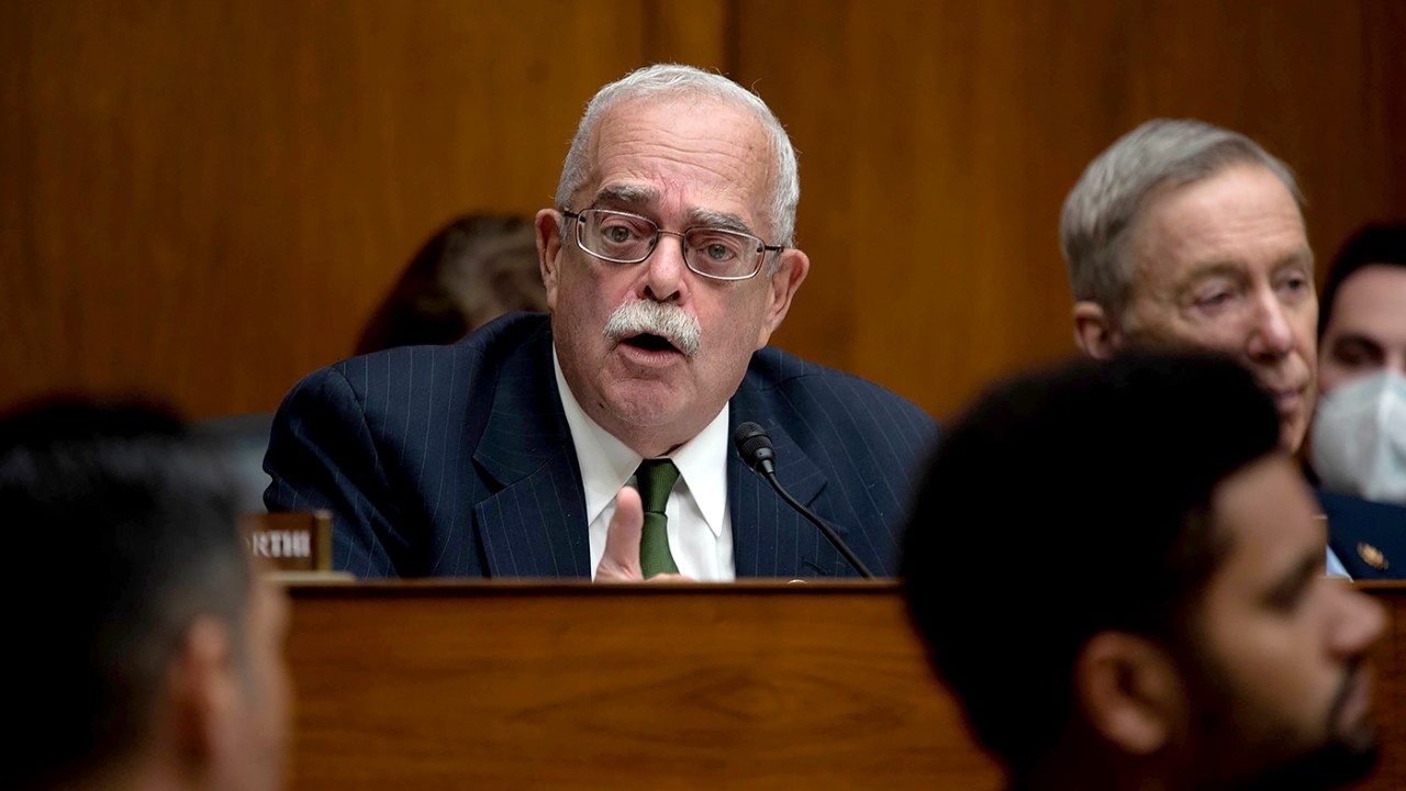Gerry Connolly speaks during a hearing