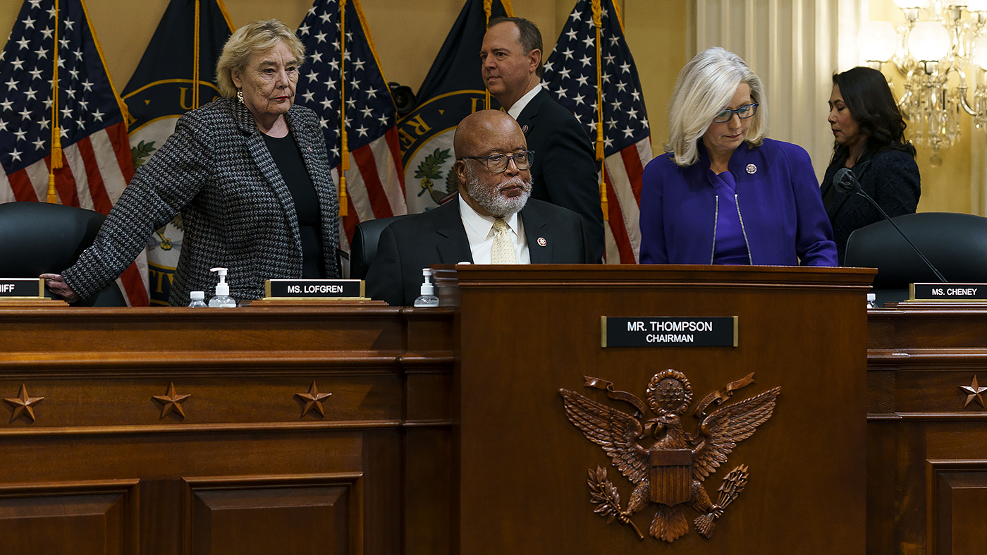 Members of the House Jan. 6 Committee meet