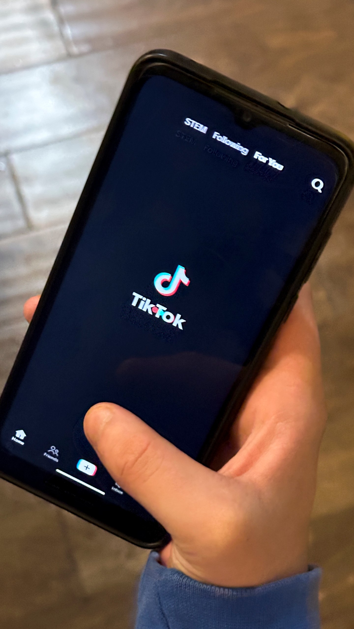 The TikTok app logo is seen on a cell phone screen Saturday, Jan. 18, 2025, in Nashville, Tenn. (AP Photo/George Walker IV)