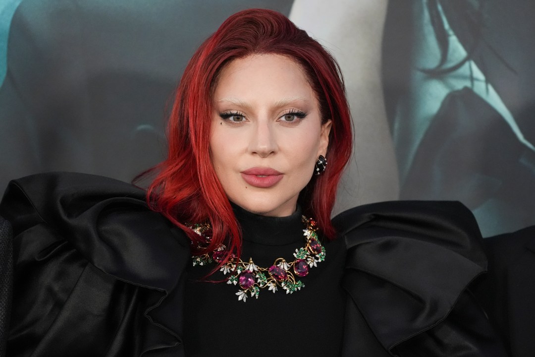 FILE - Lady Gaga appears at the premiere of "Joker: Folie a Deux" in Los Angeles on Sept. 30, 2024. (Photo by Jordan Strauss/Invision/AP, File)