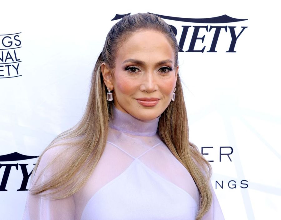 Jennifer Lopez at an awards show.