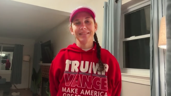 Rachel Powell is among about 1,500 protesters President Trump pardoned for storming the U.S. Capitol in 2021.