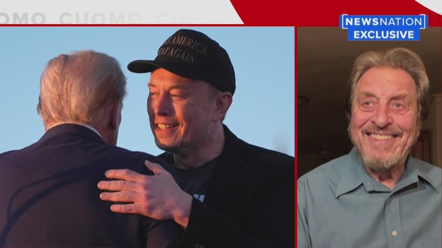 NewsNation's "CUOMO" speaks with his father, Errol Musk