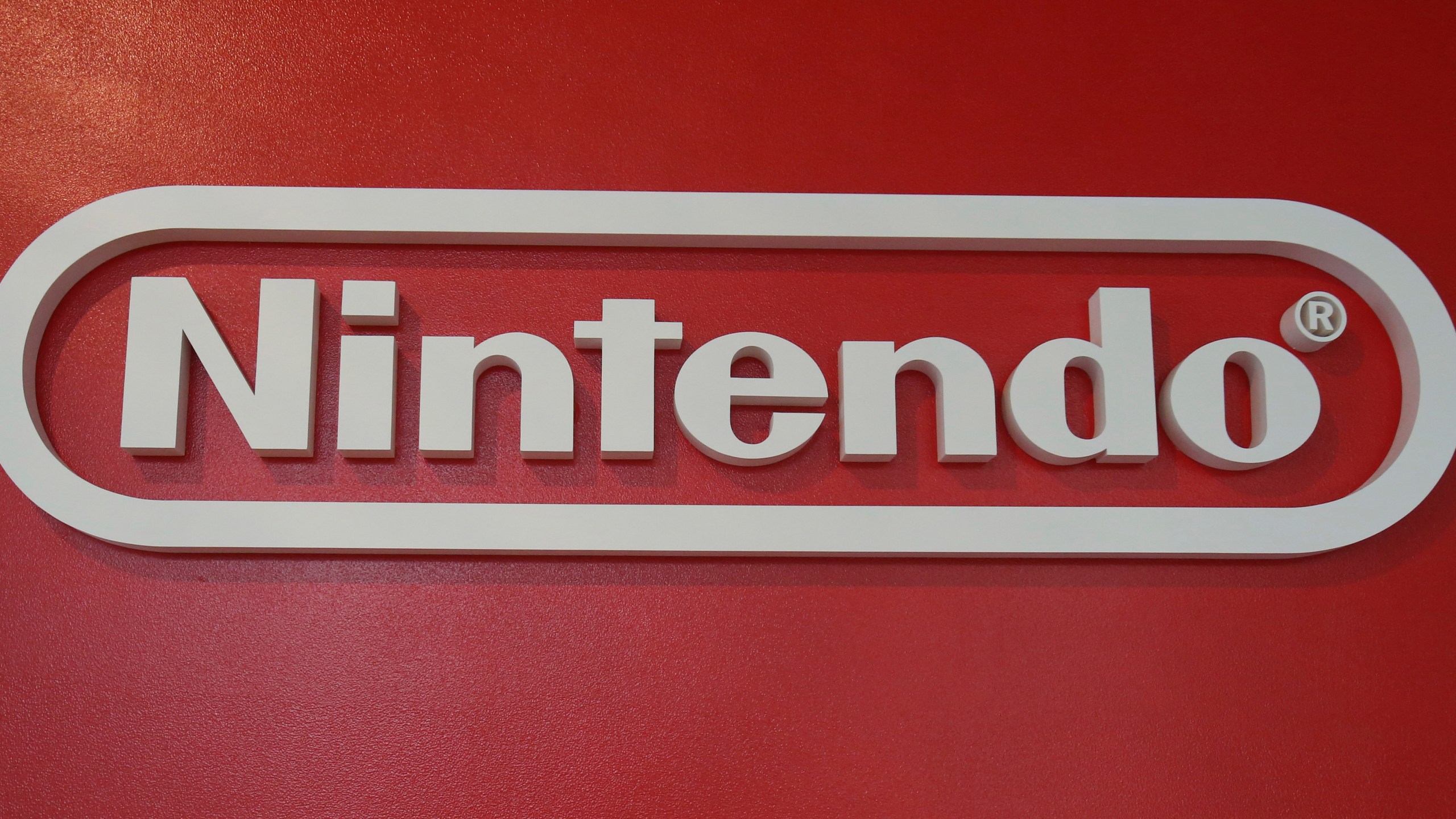 logo of Nintendo hangs at Panasonic center in Tokyo. (AP Photo/Koji Sasahara, file)