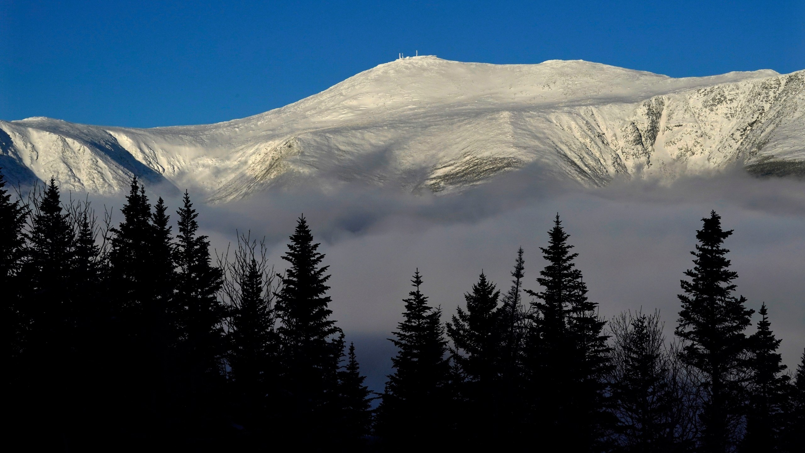 The summit of New Hampshire's Mount Washington