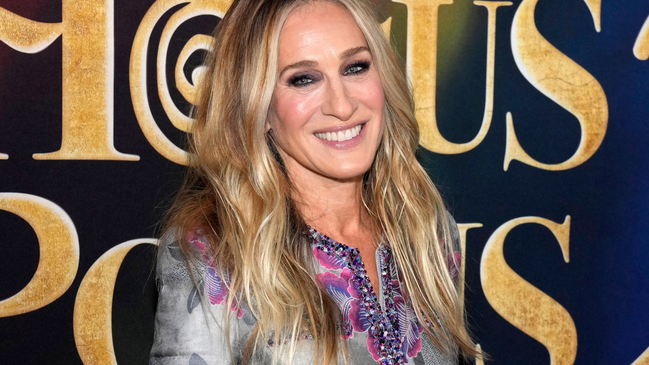 FILE - Sarah Jessica Parker attends the premiere of "Hocus Pocus 2" on Sept. 27, 2022, in New York. (Photo by Charles Sykes/Invision/AP, File)