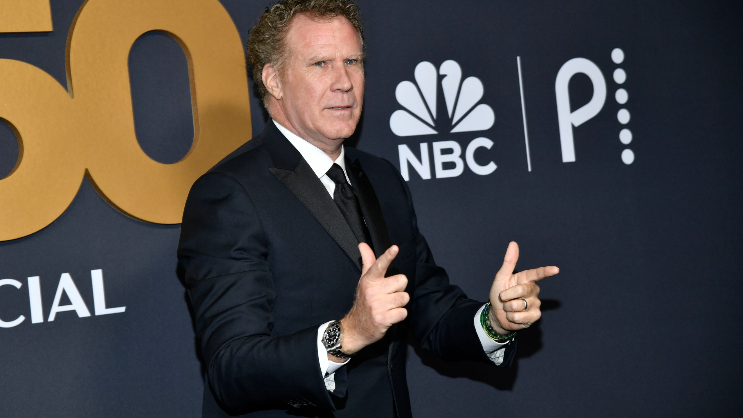 Will Ferrell attends "SNL50: The Anniversary Special" at Rockefeller Plaza on Sunday, Feb. 16, 2025, in New York. (Photo by Evan Agostini/Invision/AP)