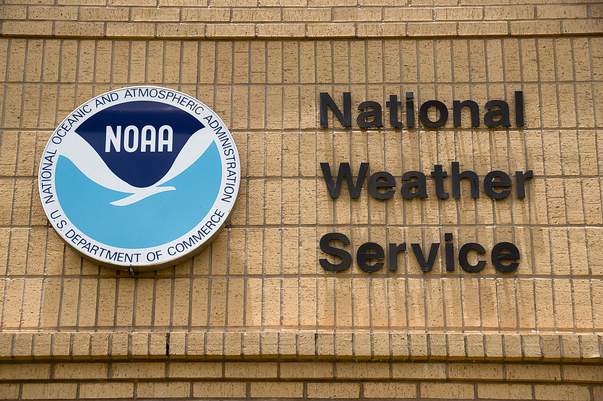 NWS signage on a building
