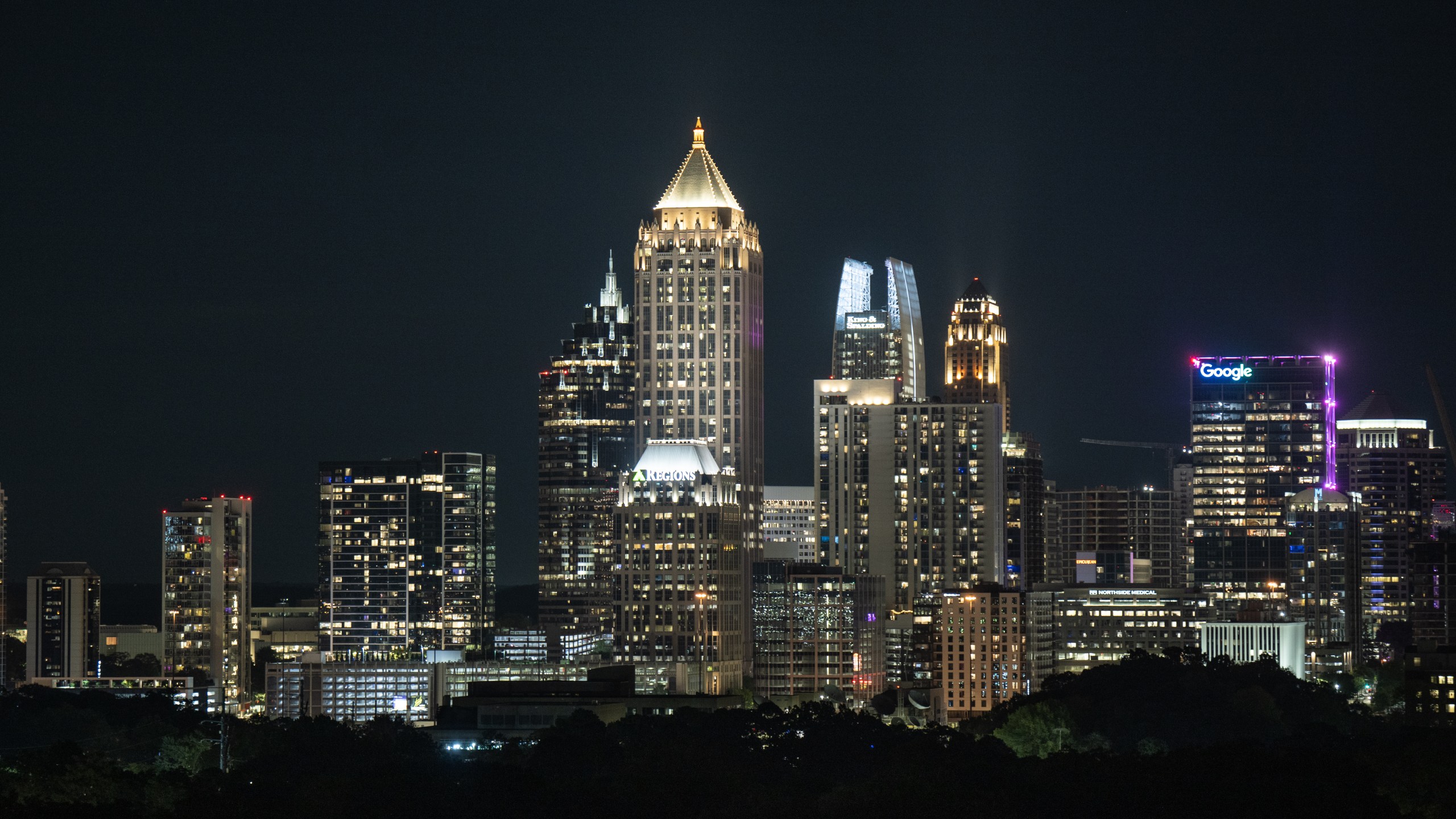 View of Atlanta Skyline