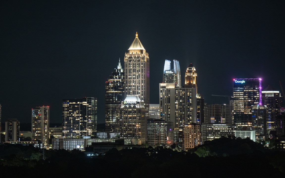 View of Atlanta Skyline