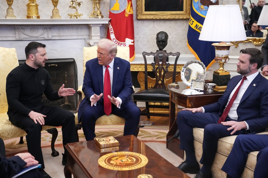 Volodymyr Zelenskyy, Trump oval office