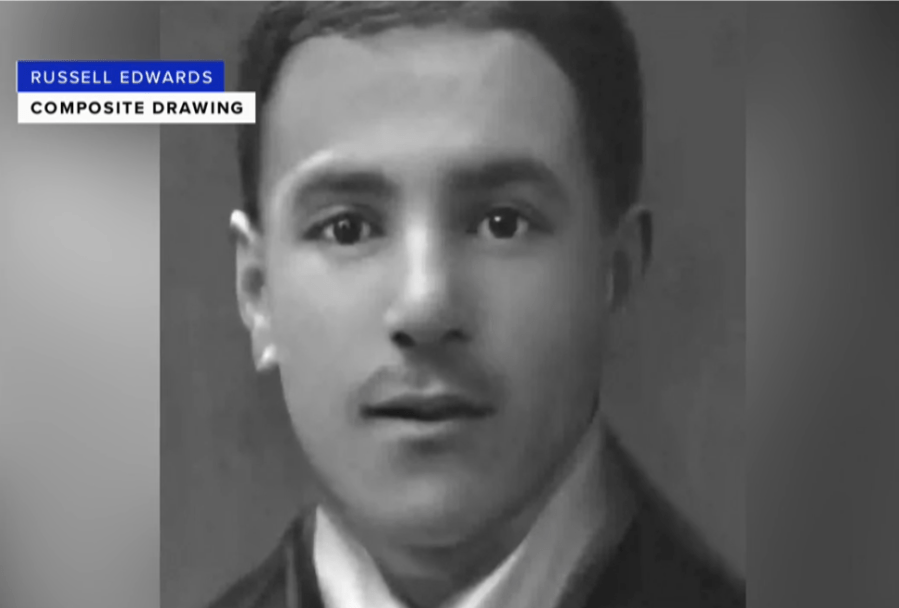 A composite drawing of Aaron Kosminski.