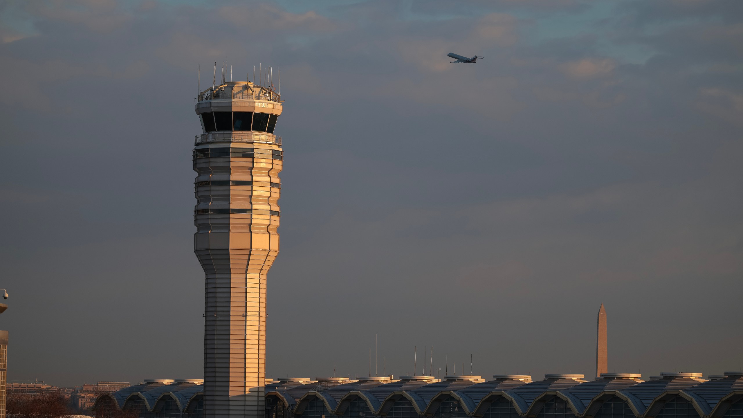 control tower at DCA