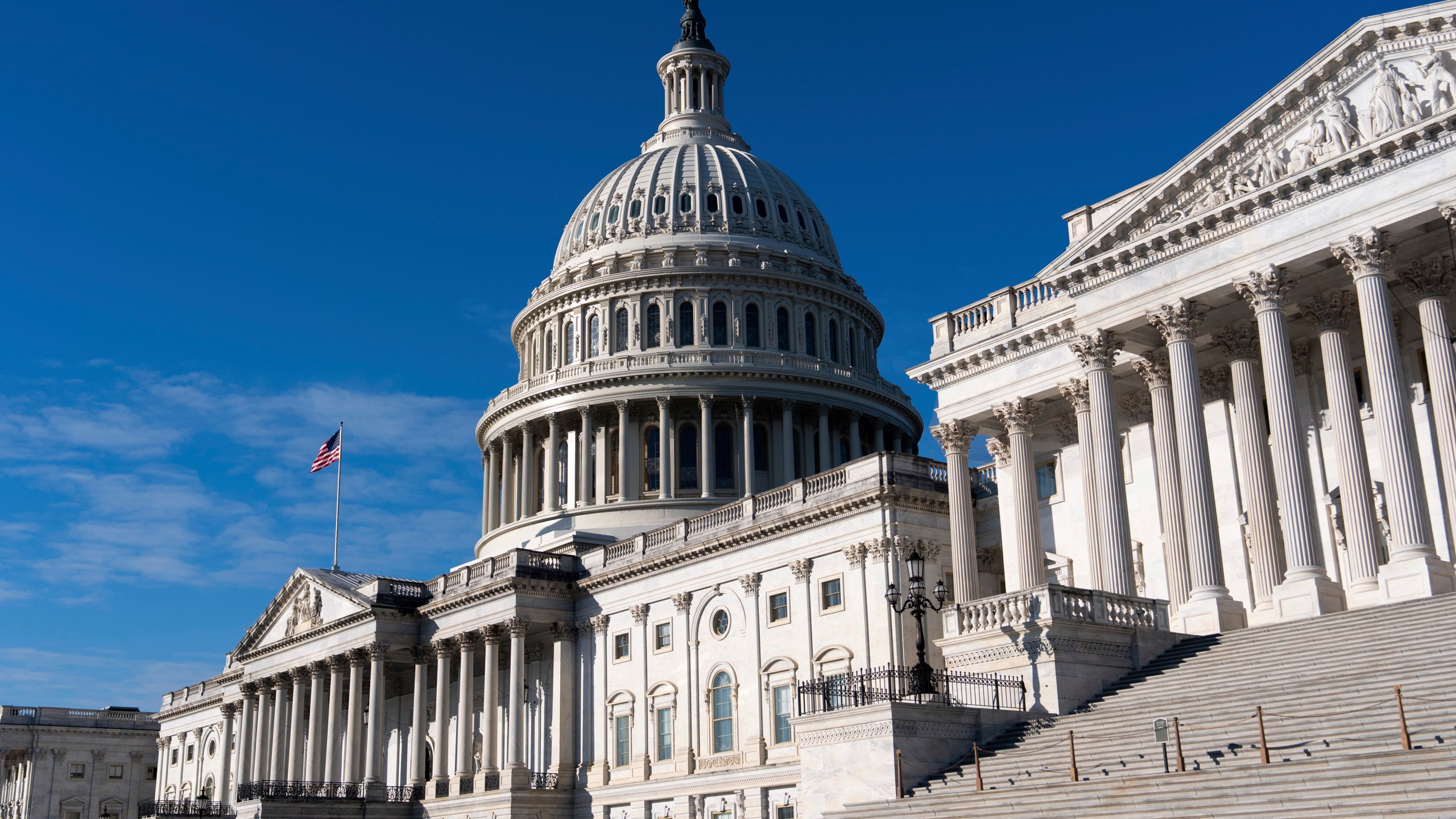 The Capitol, Monday, March 3, 2025, in Washington. (AP Photo/Julia Demaree Nikhinson)