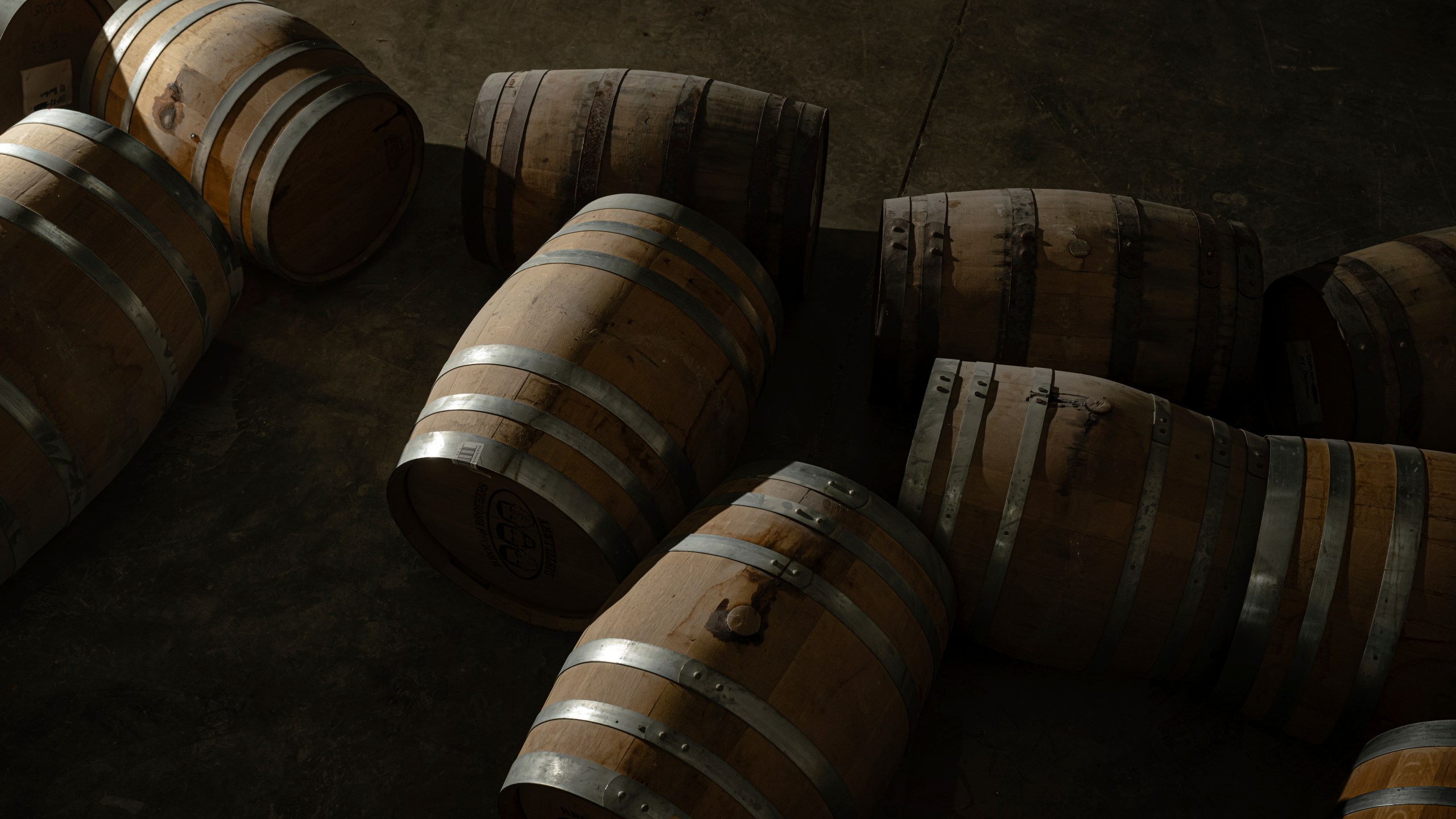 Bourbon barrels
