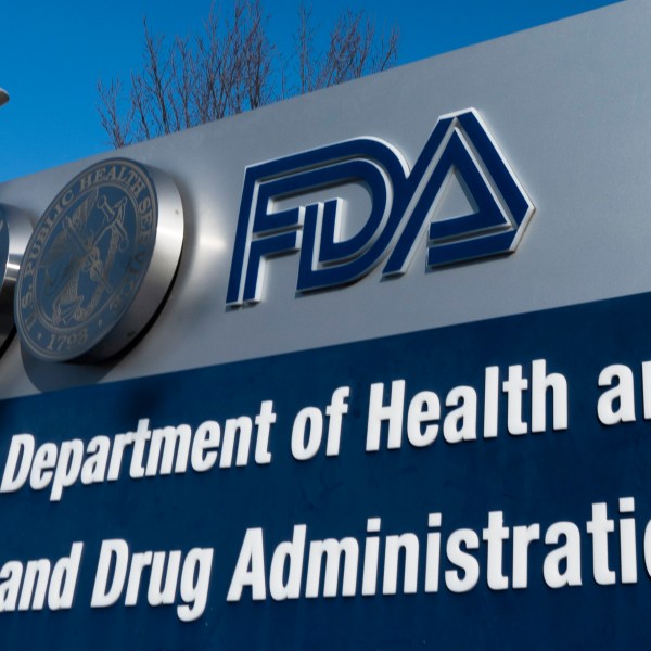 A sign for the U.S. Food and Drug Administration is displayed outside their offices in Silver Spring, Md., Dec. 10, 2020.