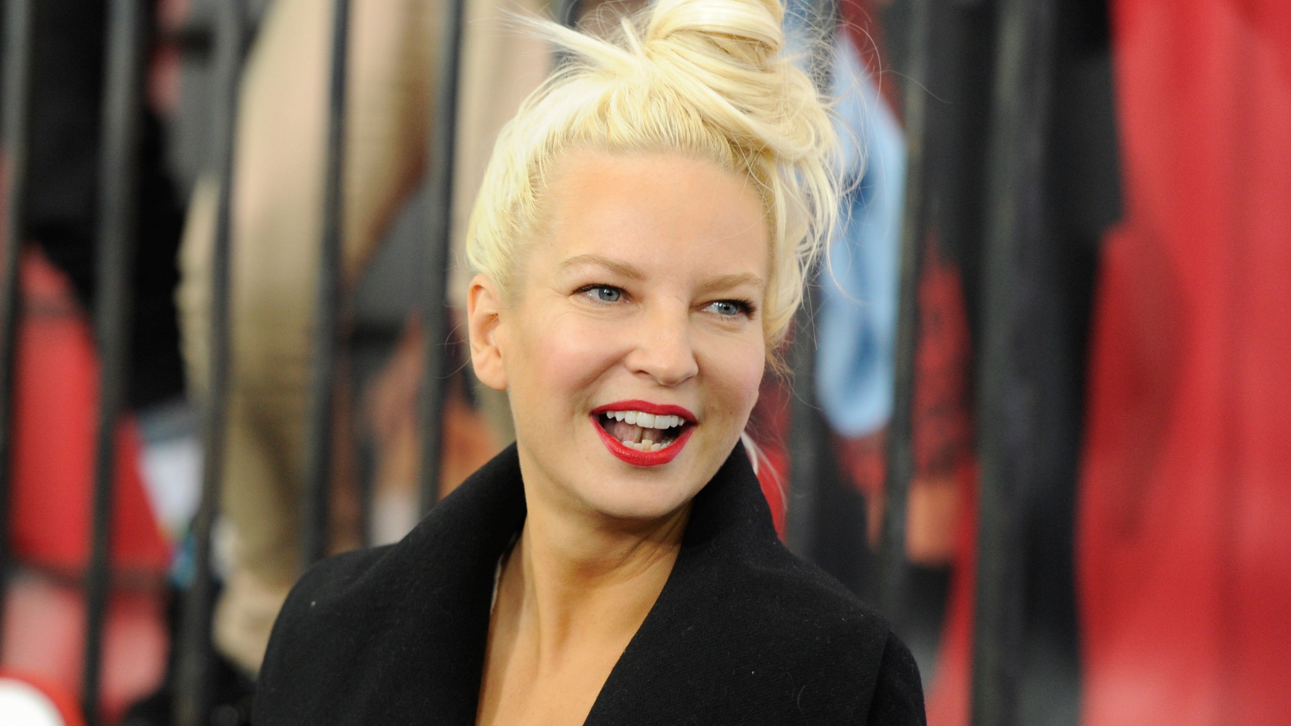 FILE - Singer Sia Furler attends the world premiere of "Annie" in New York on Dec. 7, 2014. (Photo by Evan Agostini/Invision/AP, File)