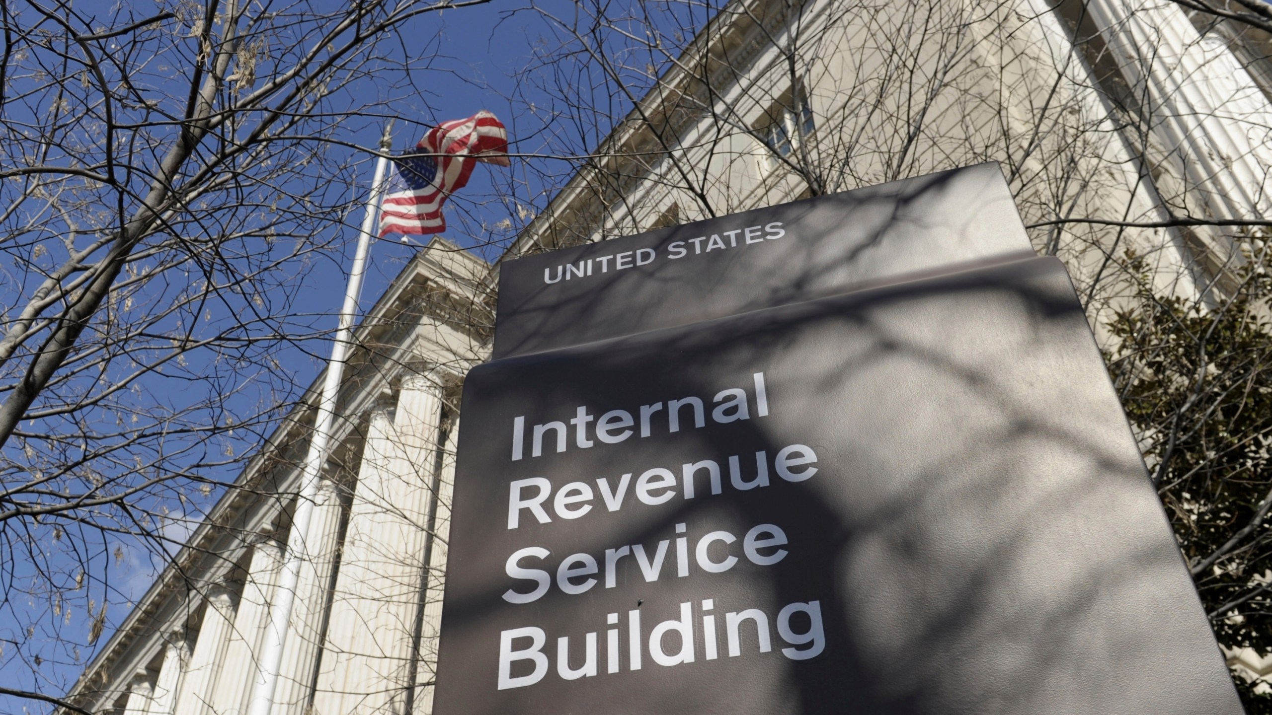 FILE - This March 22, 2013, file photo shows the exterior of the Internal Revenue Service building in Washington. (AP Photo/Susan Walsh, File)