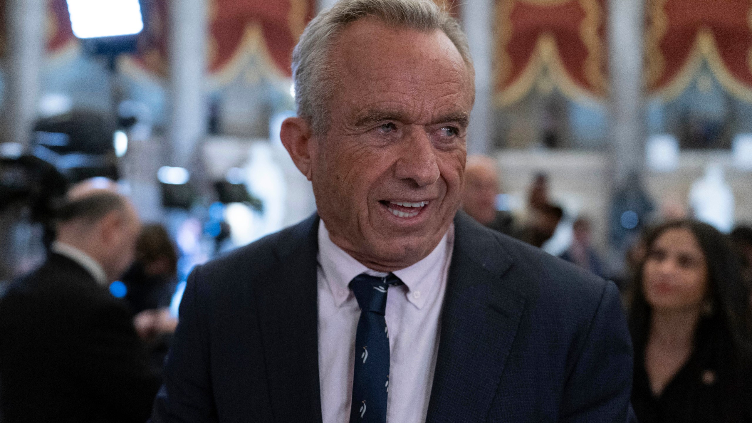 RFK Jr. walking to the House chamber
