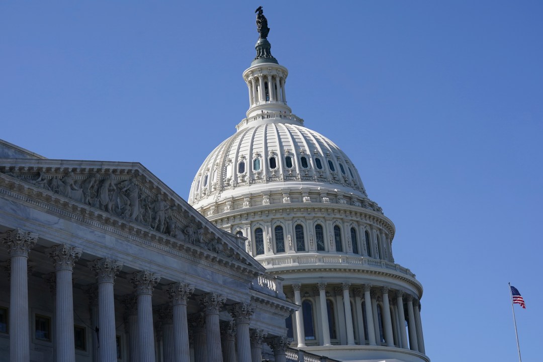 The U.S. Capitol is seen, Tuesday, April 1, 2025, in Washington. (AP Photo/Rahmat Gul)
