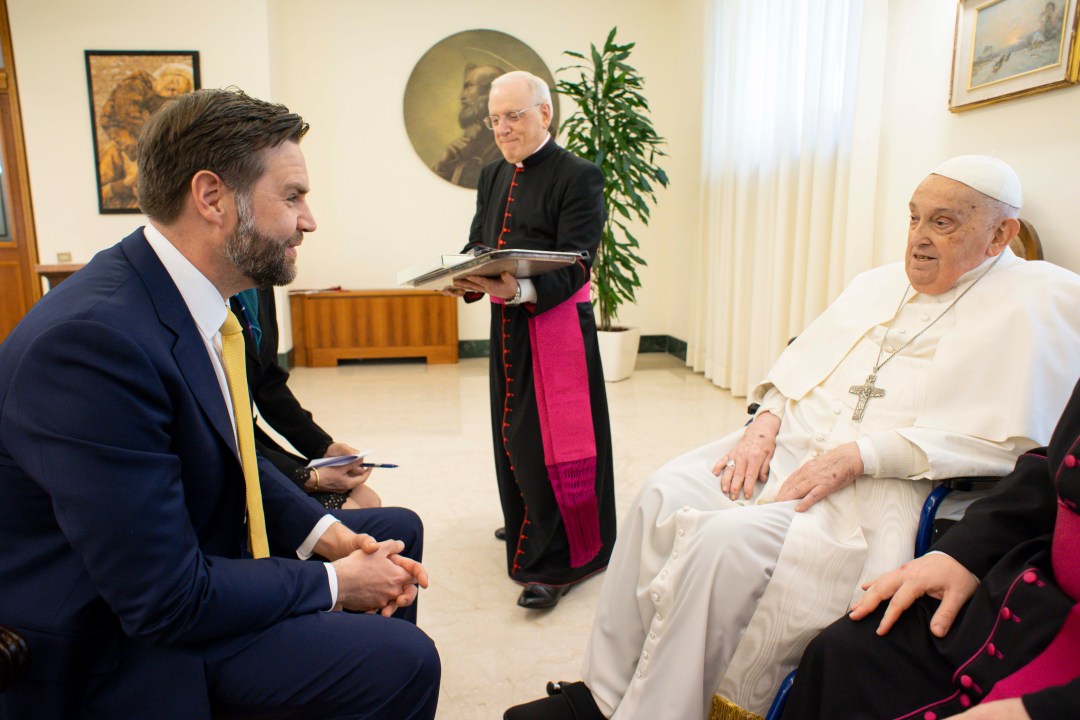 Pope Francis meets with Vice President JD Vance