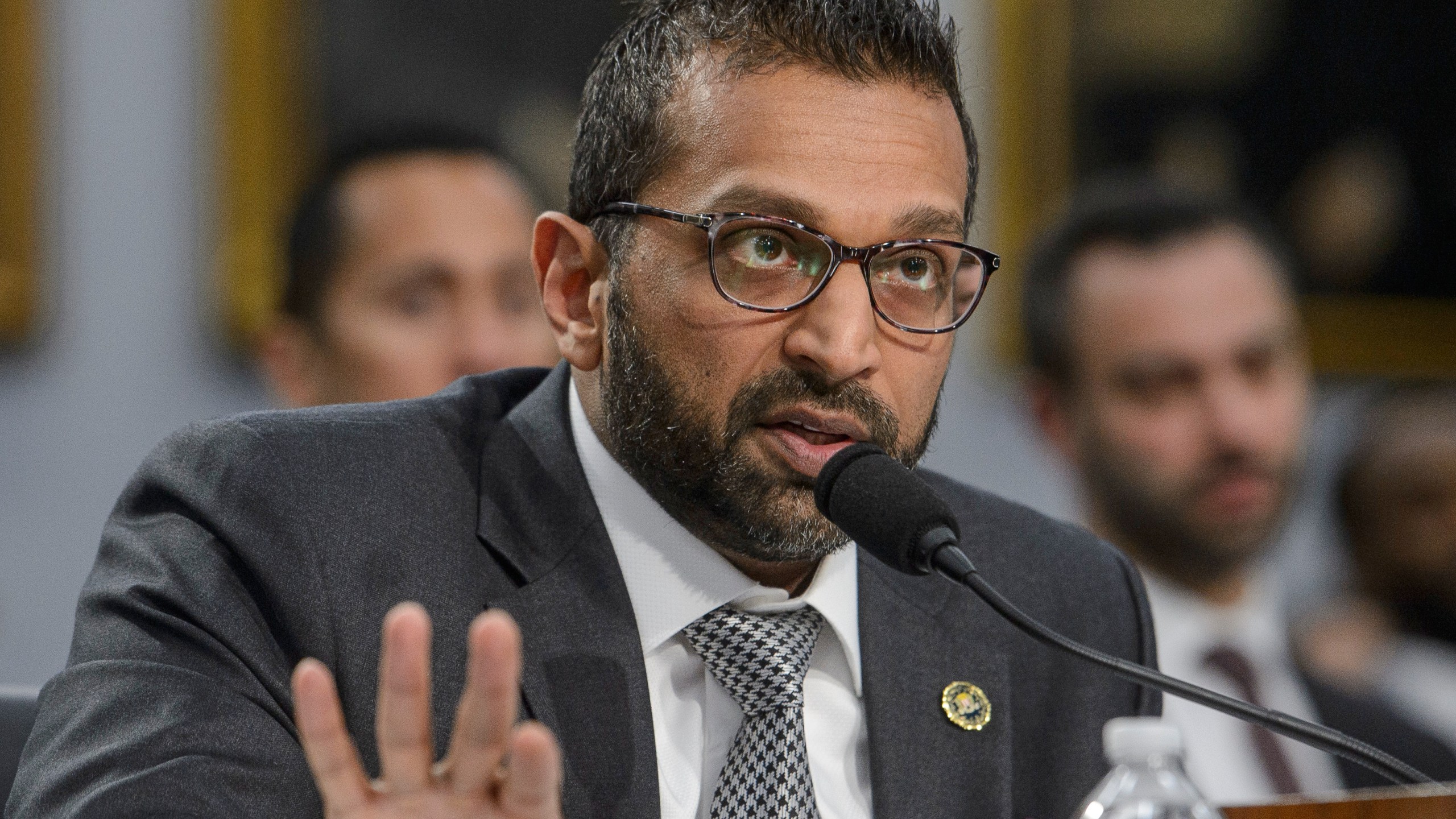 FBI director Kash Patel testifies during a House Committee on Appropriations, Subcommittee on Commerce, Justice, Science, and Related Agencies budget hearing on the Fiscal Year 2026 Request for the Federal Bureau of Investigation, on Capitol Hill, Wednesday, May 7, 2025, in Washington. (AP Photo/Rod Lamkey, Jr.)