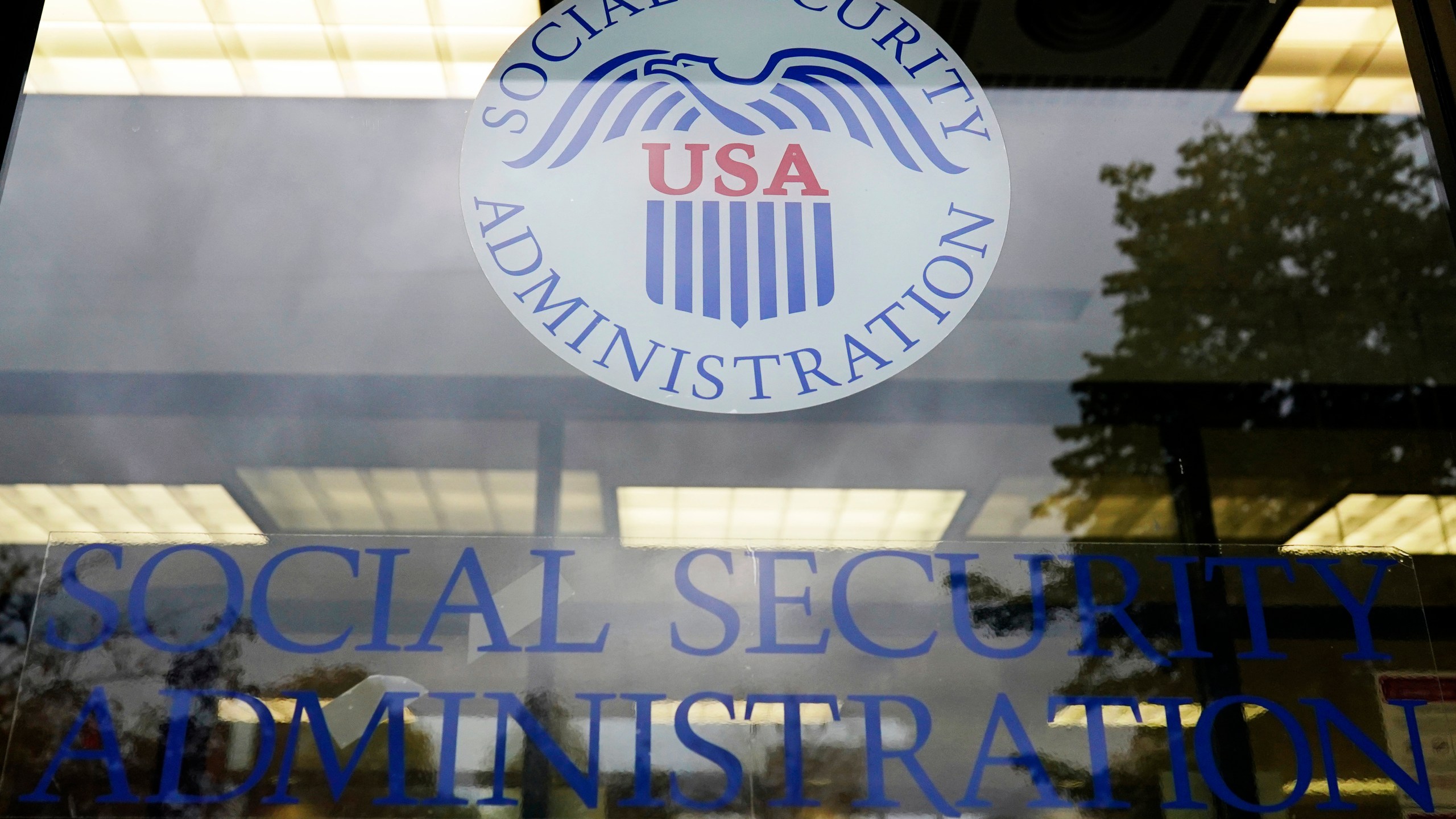 FILE - The U.S. Social Security Administration office is seen in Mount Prospect, Ill., Oct. 12, 2022. (AP Photo/Nam Y. Huh, File)