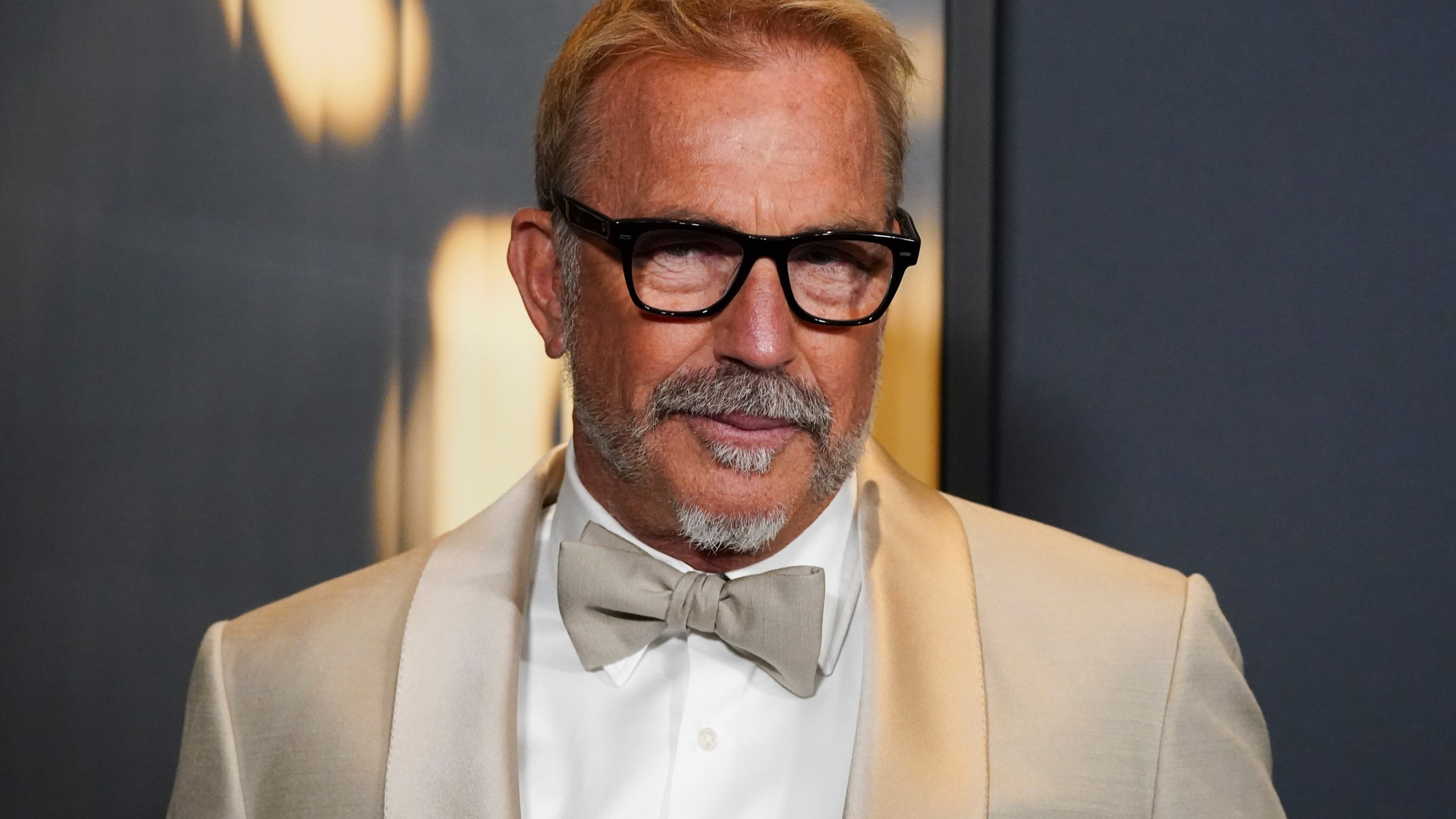 FILE - Kevin Costner arrives at the 15th Governors Awards on Nov. 17, 2024, at The Ray Dolby Ballroom in Los Angeles. (Photo by Jordan Strauss/Invision/AP, File)
