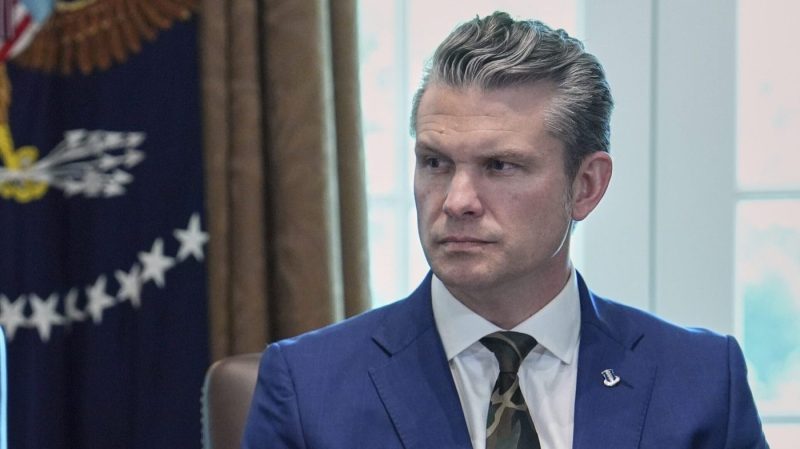 Defense Secretary Pete Hegseth in the White House