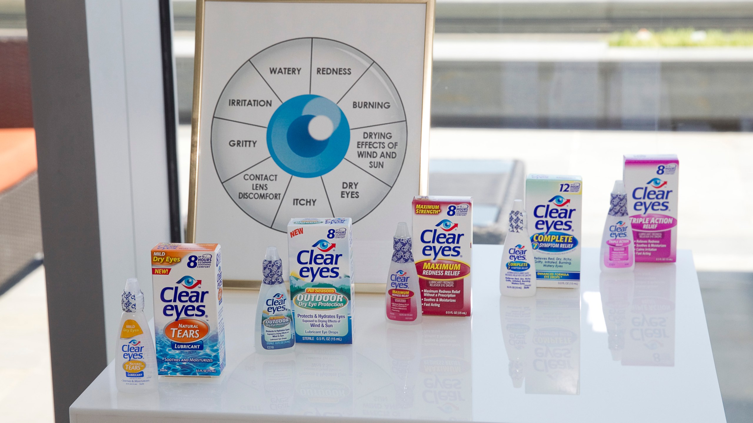 Eye drop products, along with with artificial tears, have been recalled for safety reasons.