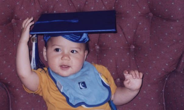 Jonathan Hoang as a baby