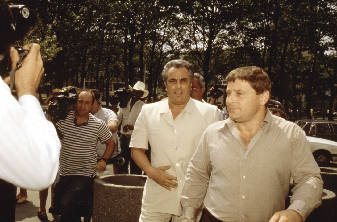 John Gotti and Sammy The Bull in vintage photo