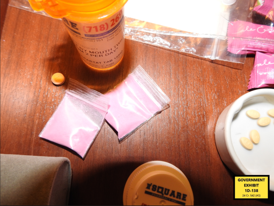 Bags of drugs found in Combs' hotel room 