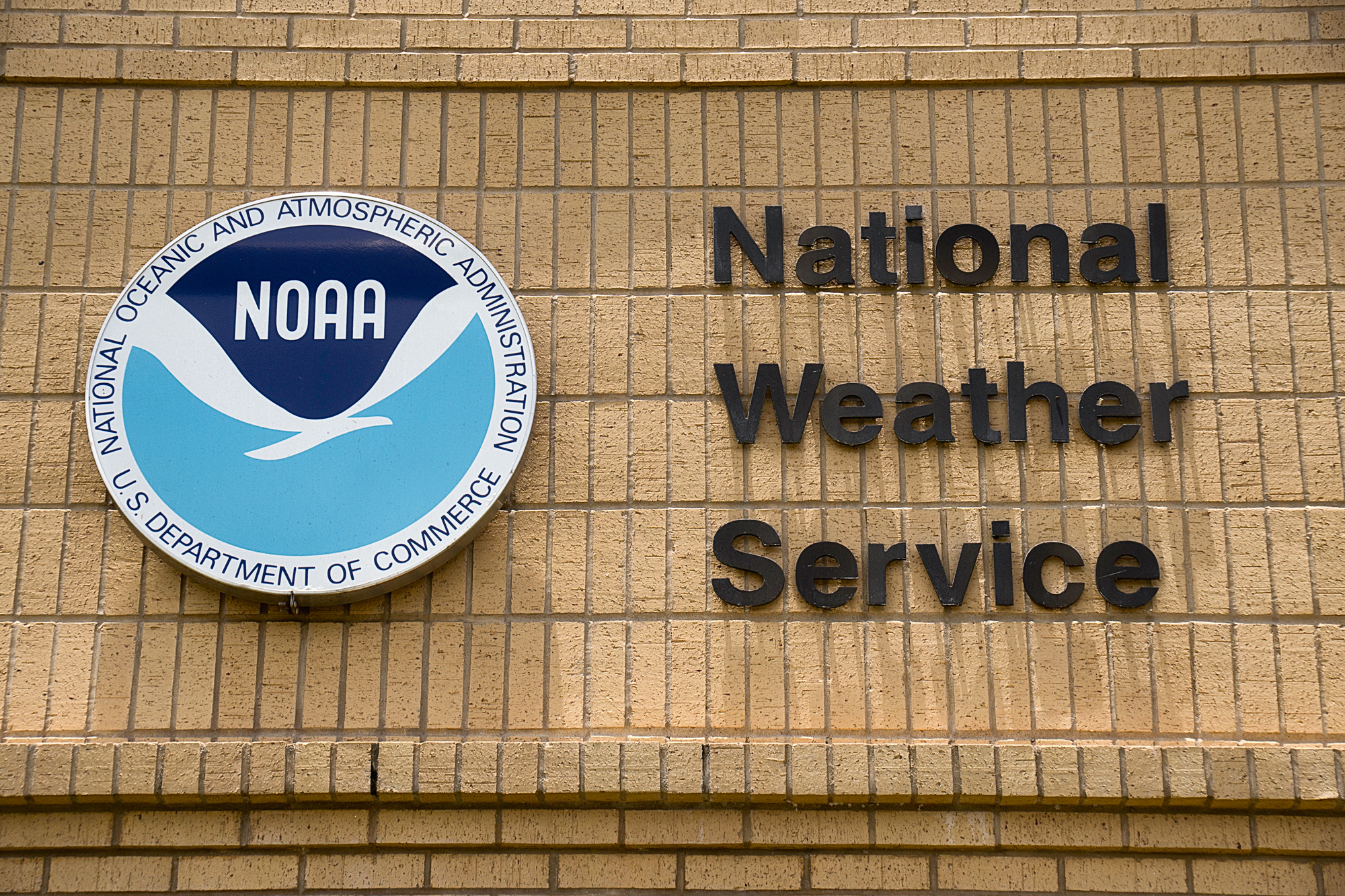 FILE - The National Weather Service monitoring station is seen in Brownville, Texas, May 23, 2014. (Valley Morning Star/Valley Morning Star via AP, File)